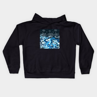 Melting Snowflakes Kids Hoodie